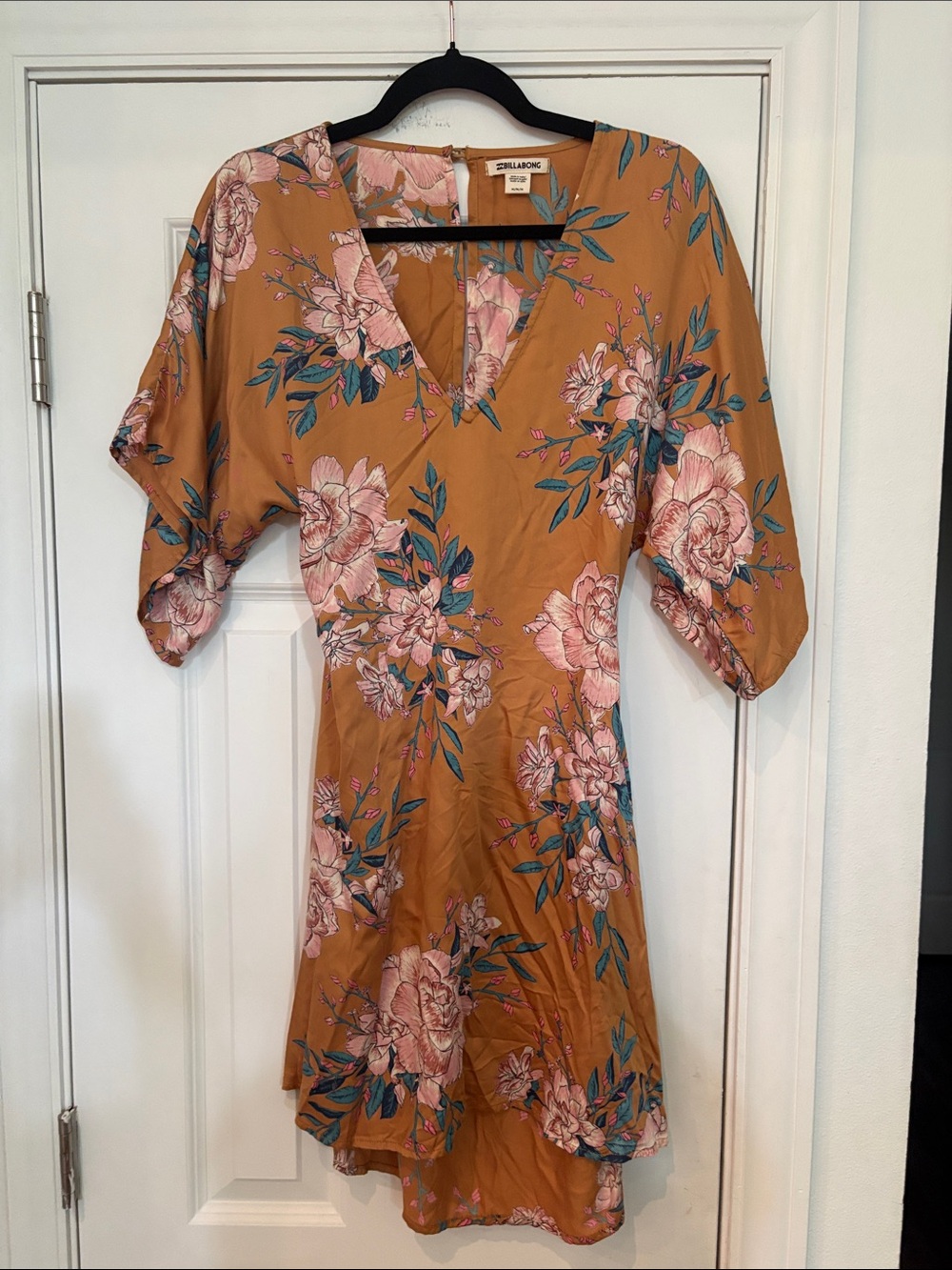 Billabong Golden Light‎ Floral Mini Dress M